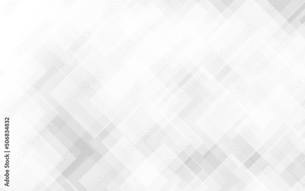 Abstract vector background white and gray. Abstract white square texture pattern.