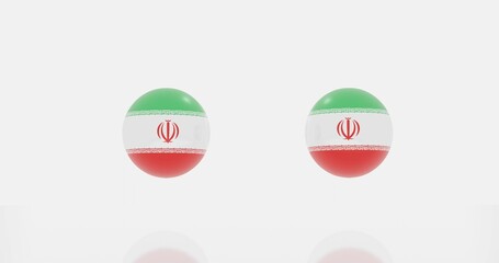 Iran countries flag icon or symbols