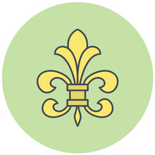 Fleur De Lis Icon Design