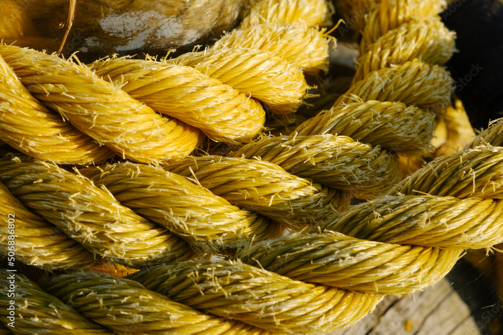 Dickes Schiffstau, Niedersachsen, Deutschland