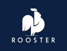 Monogram Rooster Logo
