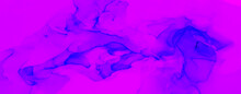 Magenta Dynamic Spooky. Bright Pink Abstraction For Your Design..
