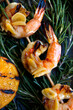 © Andrew Scrivani - Shrimp Skewers on Rosemary Sprigs