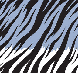 Wall Mural - texture tiger background stripes gouboy gray black white