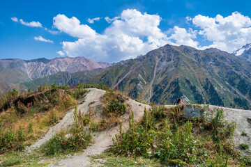 Wall Mural - landscape in the mountains