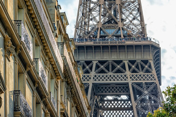 Wall Mural - eiffel tower in paris city