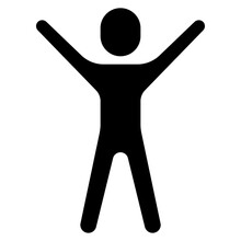 Jumping Person Icon