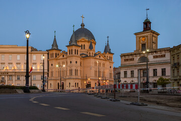 Wall Mural - Freedom Square at Sunset