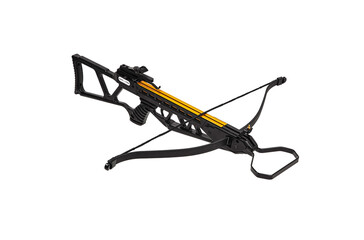 Wall Mural - Modern crossbow isolate on a white back. Quiet weapon for hunting and sports.