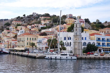 Sticker - Symi, eine Insel bei Rhodos