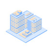 © Rohmat - isometric view of a city