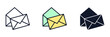 © keenan - email icon symbol template for graphic and web design collection logo vector illustration