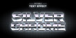 © sailor - Editable Chrome Style Metallic Text Effect. Futuristic Logo Maker