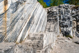 Fototapeta Desenie - Grey Marble Texture. Natural granite background