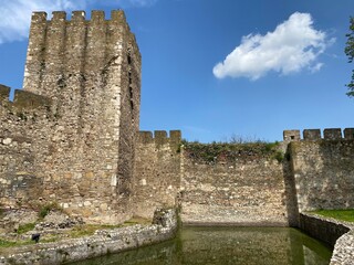 Medieval fortified city Smederevo fortress or Smederevo's 15th century fortress - Smederevska tvrđava ili Smederevska utvrda, Smederevo - Serbia (Srbija)