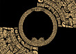 Abstract frame from ancient mayan symbols. Mayan calendar.Images of characters of ancient American Indians.The Aztecs, Mayans, Incas.
Signs and symbols of the ancient world. Mexican ancient Mayan cale