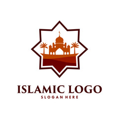 Poster - Islamic With Mosque Logo Template