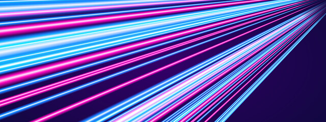 Wall Mural - speed light on technology background,hi-tech digital and internet concept design. vector illustratio