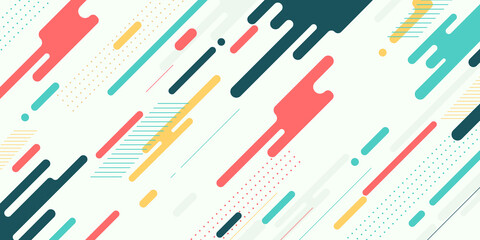 Wall Mural - abstract background. vector banner template for social media, website and business template presenta