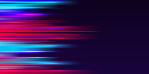 Wall Mural - speed light on technology background,hi-tech digital and internet concept design. vector illustratio