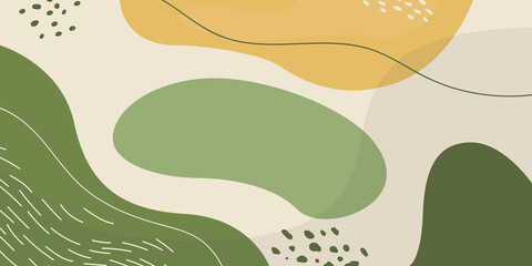 Wall Mural - Abstract creative backgrounds in minimal trendy style with copy space for text.