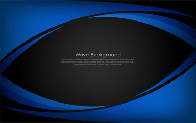 Wall Mural - Fantastic and modern wavy design background. abstract wavy design banner vector