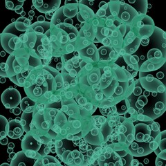 Wall Mural - fractal background