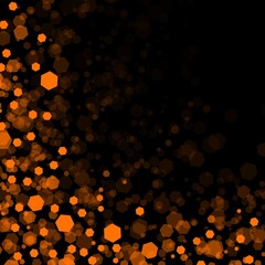 Wall Mural - abstract background with bokeh