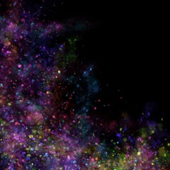 Wall Mural - abstract background with stars