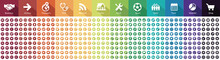 Collection Icons As Business, Marketing, Shopping, Banking, Arrow, SEO, Technology, Medical, Education, Web Development, ...
