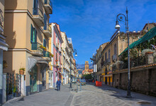 Narrow Streets In Sorrento, Italy