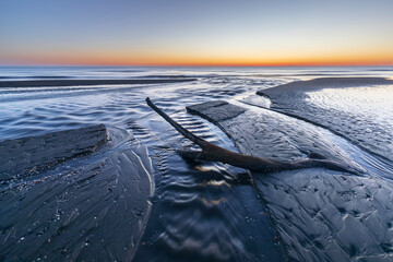 Wall Mural - Sunrise over the Caspian Sea