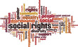© laufer - Social rights word cloud