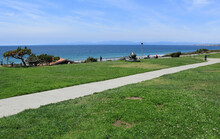Miramar Park Overlooking Torrance Beach, Located In The South Bay Of Los Angeles County, California