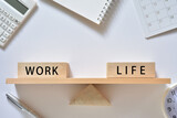 Fototapeta  - WORK LIFE balance