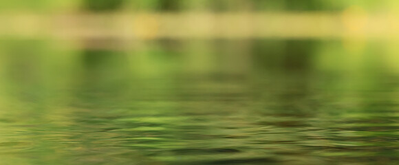 Wall Mural - water green eco background abstract