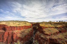 Beautiful View Of Oxer Lookout In Karijini National Park, Western Australia