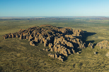 Bungle Bungles with scenic flight sky view in Kimberley, Western Australia