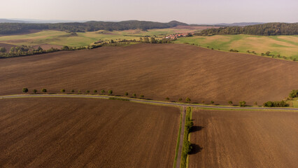  The Thuringian Forest from above