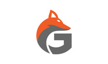 Creative Fox Animal Modern Simple Design Concept Logo