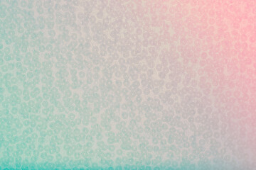 Wall Mural - A view of an abstract background of dots, with a trendy color filter.