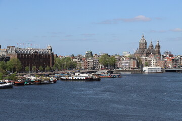 Wall Mural - panorama of Amsterdam 