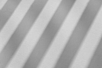 Wall Mural - White blank canvas with striped shadows texture and background