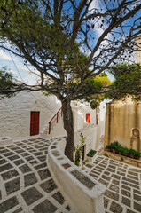 Wall Mural - Taxiarches monastery in Serifos island