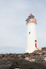 Wall Mural - lighthouse on the coast