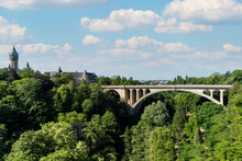 Pont Adolphe In Luxembourg
