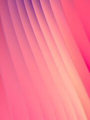 Aufkleber - Trendy colorful wave gradient illustration. Abstract creative design. Future background. 3d rendering