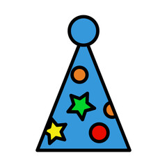 Sticker - Party Cone Hat Icon