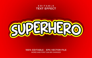 Superhero Text Effect