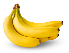 Bananas Isolated On White Background